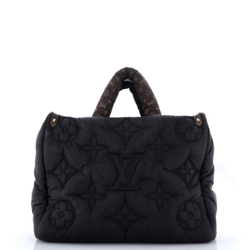 Pillow OnTheGo Tote Monogram Quilted Econyl Nylon MM