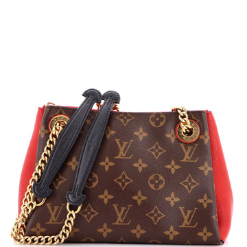 Surene Handbag Monogram Canvas with Leather BB