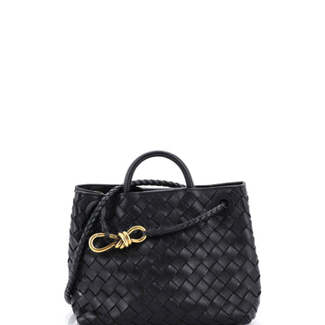 Andiamo Top Handle Bag Intrecciato Nappa Small
