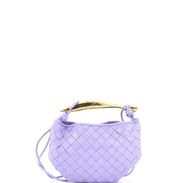 Sardine Top Handle Bag Intrecciato Nappa Mini