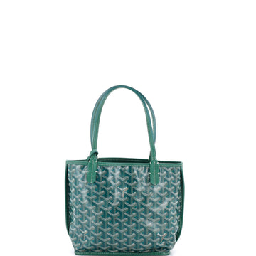 Anjou Reversible Tote Coated Canvas Mini