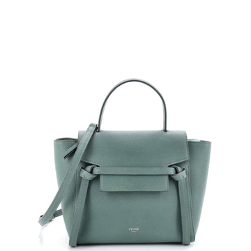 Belt Bag Textured Leather Nano