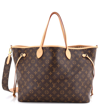 Neverfull Bandouliere Inside Out Monogram Canvas with Leather GM