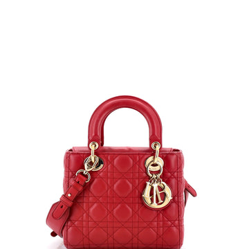 My ABCDior Lady Dior Bag Cannage Quilt Leather Small