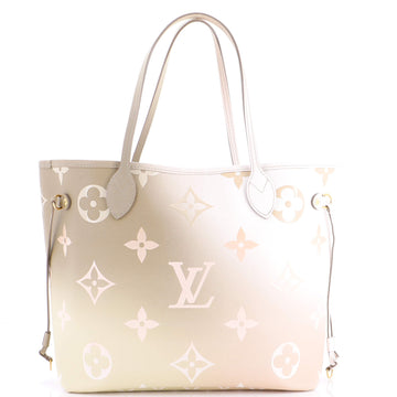 Neverfull NM Tote Spring in the City Monogram Giant Canvas MM