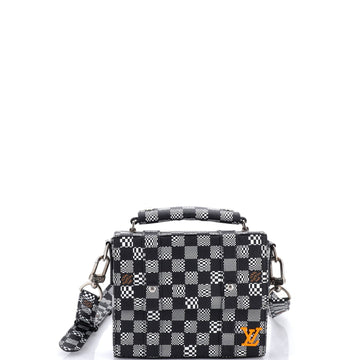 Flap Soft Trunk Messenger Bag Limited Edition Distorted Damier