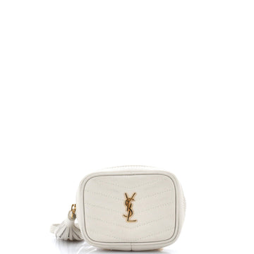 Lou Camera Bag Matelasse Chevron Leather Baby