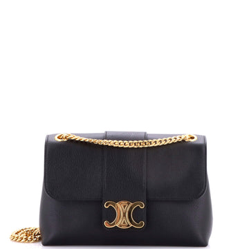 Victoire Flap Shoulder Bag Leather Medium