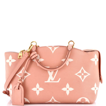 Petit Palais Handbag Bicolor Monogram Empreinte Giant