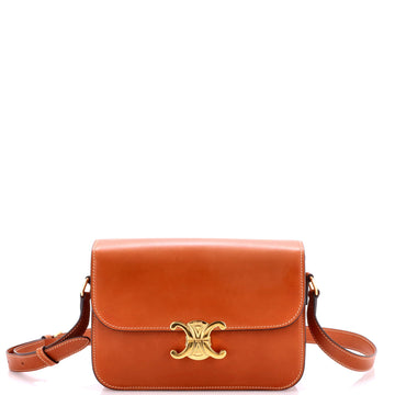 Triomphe Shoulder Bag Smooth Calfskin Medium