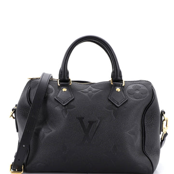 Speedy Bandouliere Bag Monogram Empreinte Giant 25