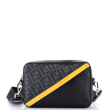 Camera Case Bag Zucca Coated Canvas and Leather Small