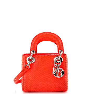 Lady Dior Bag Python Mini