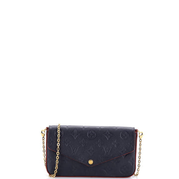 Felicie Pochette Monogram Empreinte Leather