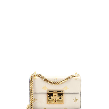 Padlock Shoulder Bag Printed Leather Small