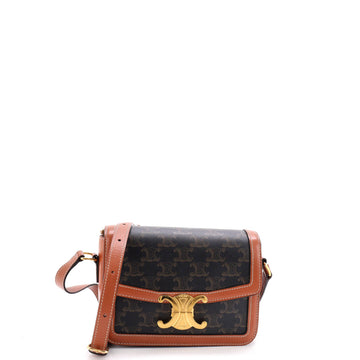 Triomphe Shoulder Bag Triomphe Coated Canvas Teen