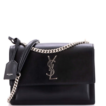 Sunset Crossbody Bag Leather Medium