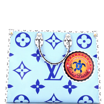 OnTheGo Tote Limited Edition Cities Colored Monogram Giant GM