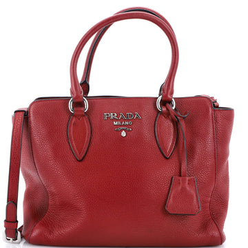 Convertible Shopping Tote Vitello Daino Medium