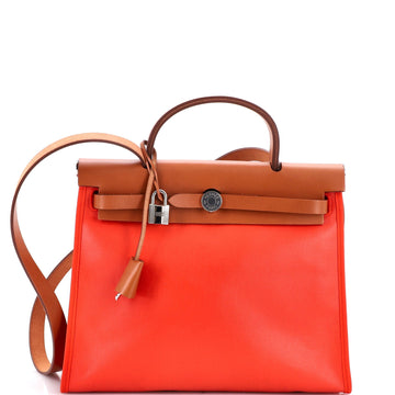 Herbag Zip Berline Vache Canvas and Leather 31