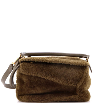Puzzle Bag Shearling Small