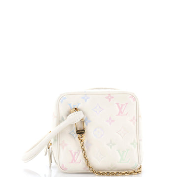 New Square Bag Milky Way Monogram Embossed Lambskin