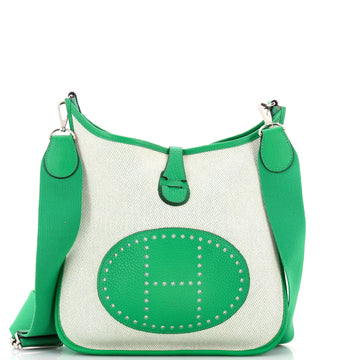 Evelyne Bag Gen III Toile and Leather PM