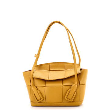 Arco Bag Maxi Intrecciato Leather Small