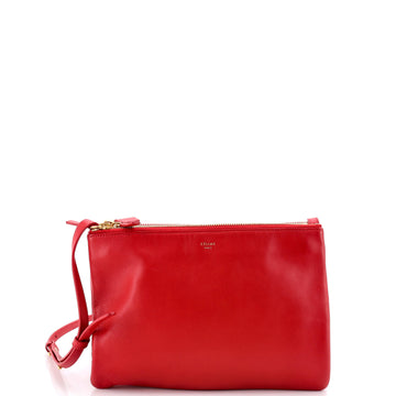 Trio Crossbody Bag Leather Small