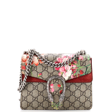 Dionysus Bag Blooms Print GG Coated Canvas Mini
