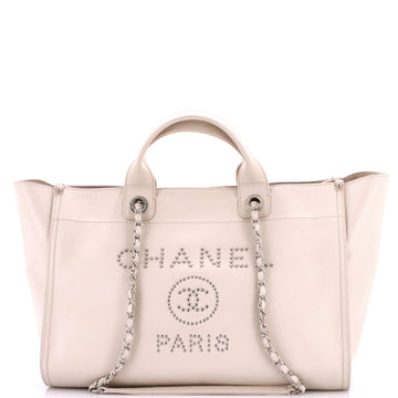 Deauville Tote Studded Caviar Medium