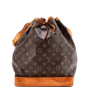 Noe Handbag Monogram Canvas Large