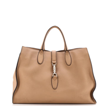 Jackie Soft Tote Leather Large