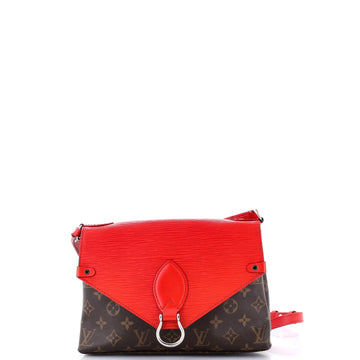 Saint Michel Handbag Monogram Canvas and Epi Leather