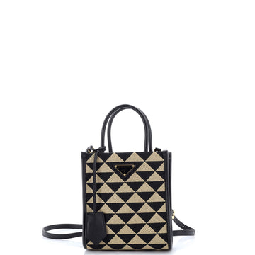 Symbole Shopper Tote Jacquard Mini