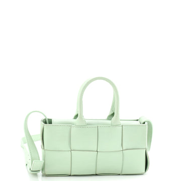 Arco Tote Maxi Intrecciato Leather Mini