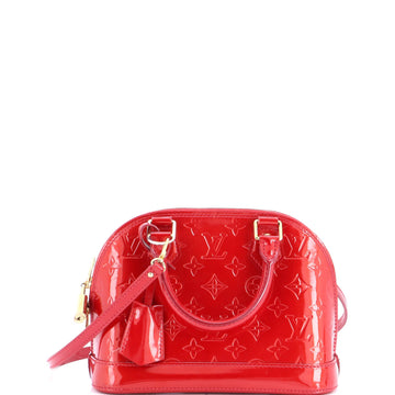 Alma Handbag Monogram Vernis BB