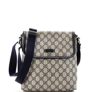 Flap Messenger GG Coated Canvas Small