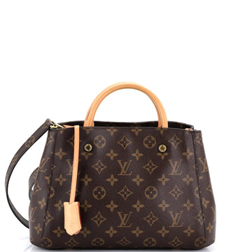 Montaigne Handbag Monogram Canvas BB