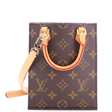 Petit Sac Plat Bag Monogram Canvas