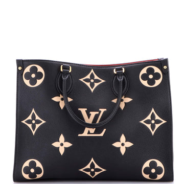OnTheGo Tote Bicolor Monogram Empreinte Giant MM