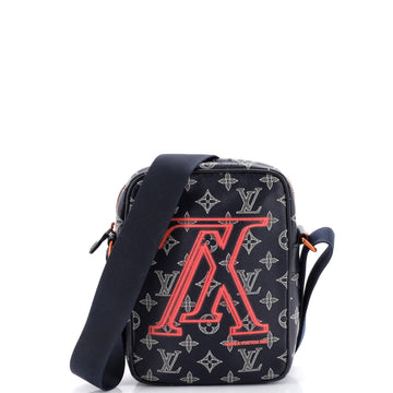 Danube Handbag Limited Edition Upside Down Monogram Ink PM