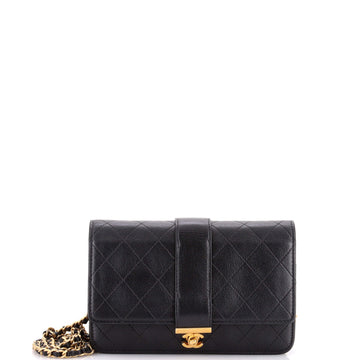 Vintage Full Flap Bag Quilted Lambskin Mini
