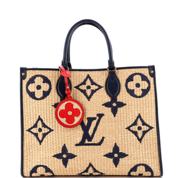 OnTheGo Tote Monogram Giant Raffia MM