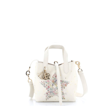 Toujours Vertical Tote Bag Printed Leather Small