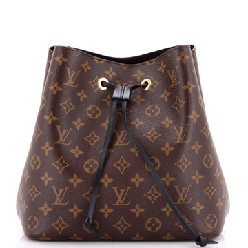 NeoNoe Handbag Monogram Canvas with Leather MM