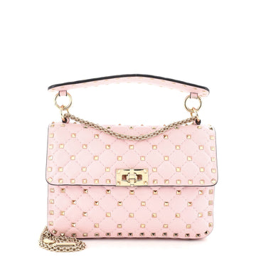 Rockstud Spike Flap Bag Quilted Leather Medium