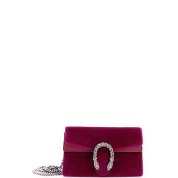 Dionysus Bag Velvet Super Mini