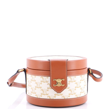 Tambour Bag Triomphe Coated Canvas Medium