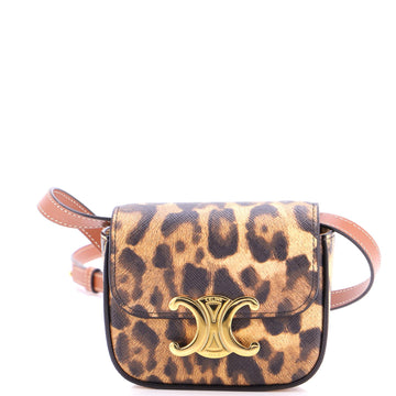 Claude Shoulder Bag Printed Coated Canvas Mini
